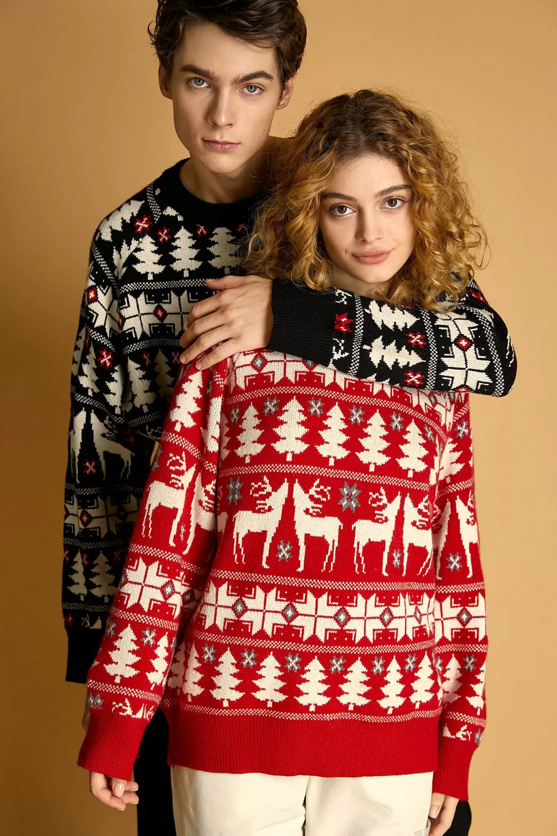 Jingus Damiyah Unisex 1pc Christmas Sweater-J.ING