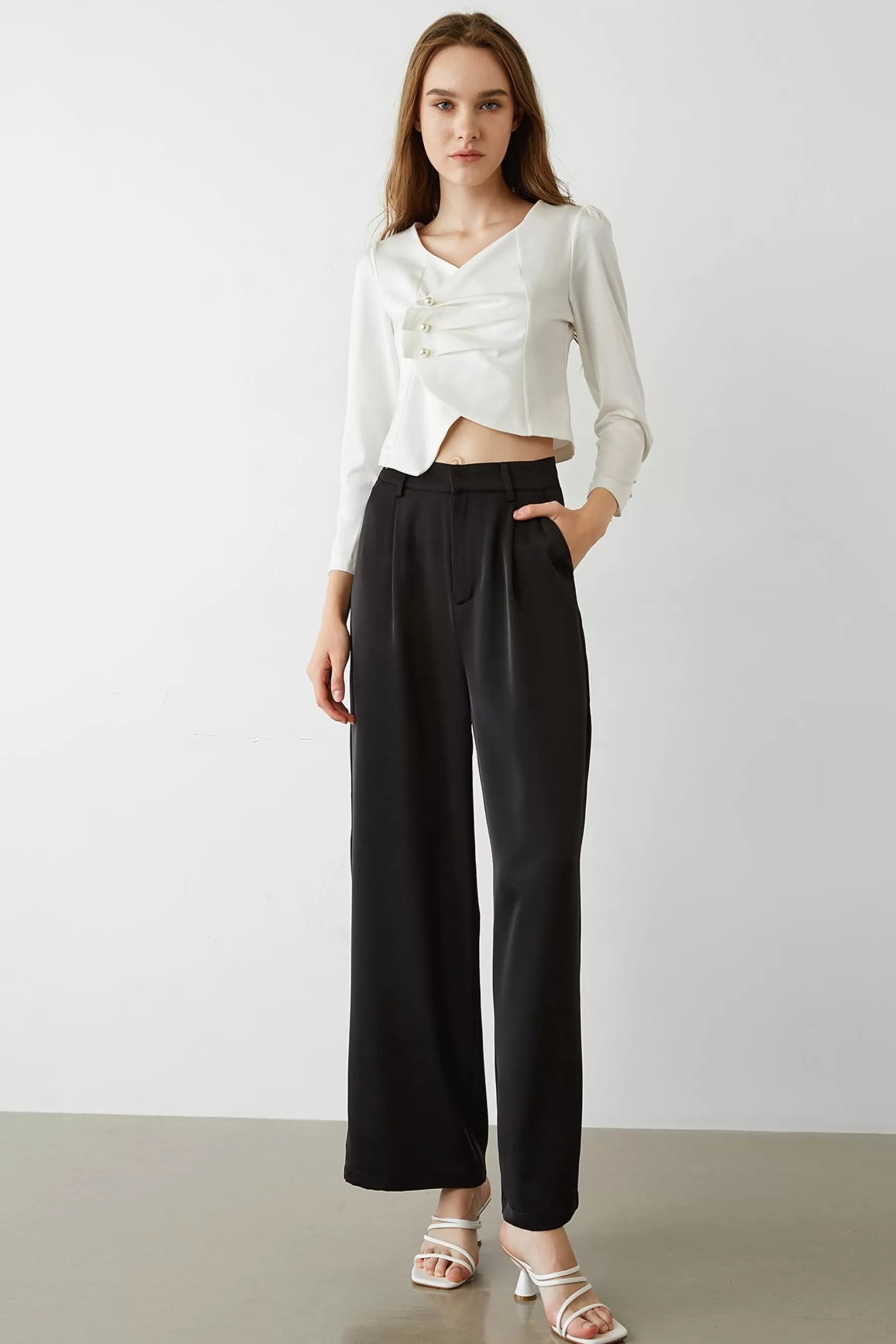 Jingus Montserrat Wide Leg Pants-J.ING