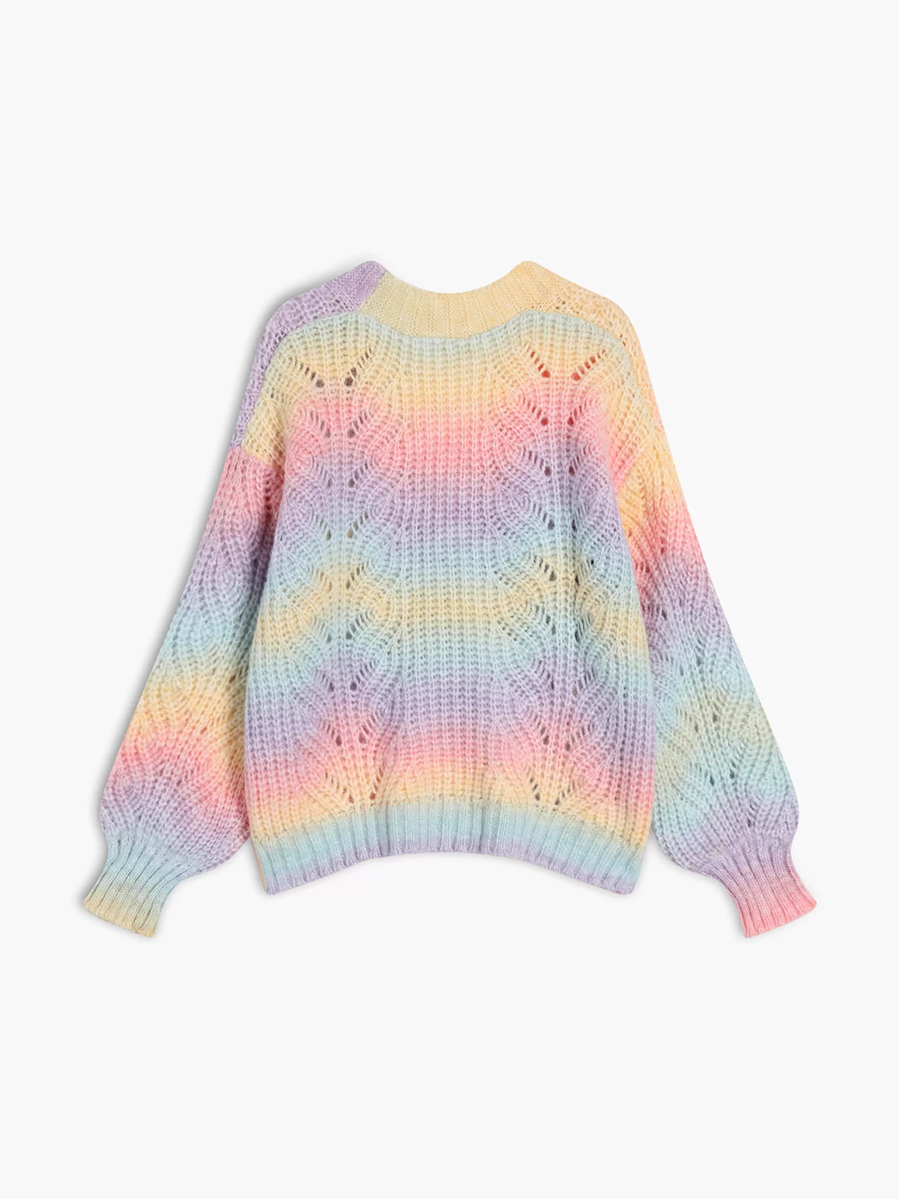 Jingus Ombre Rainbow Cardigan-J.ING