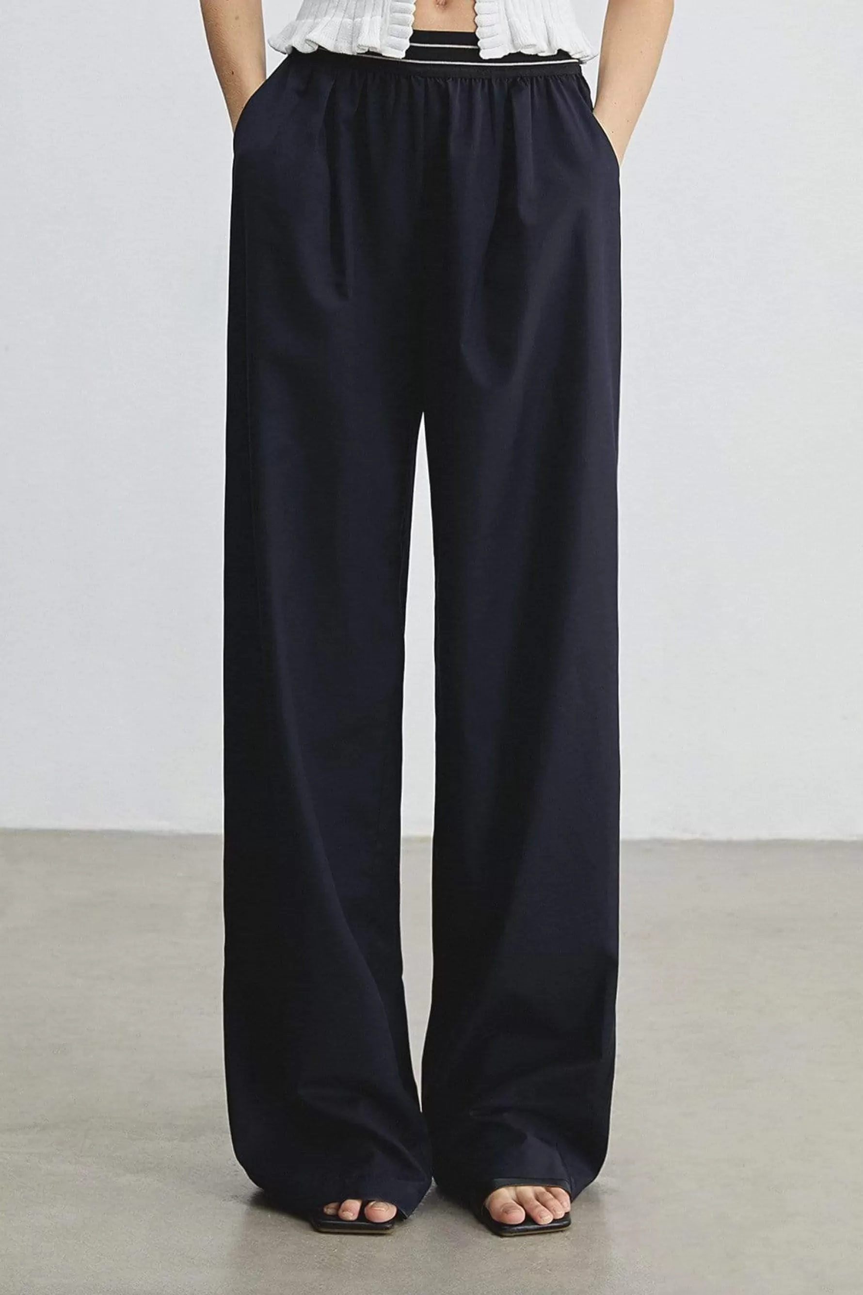 Jingus Tara Slouchy Wide Leg Pants-J.ING