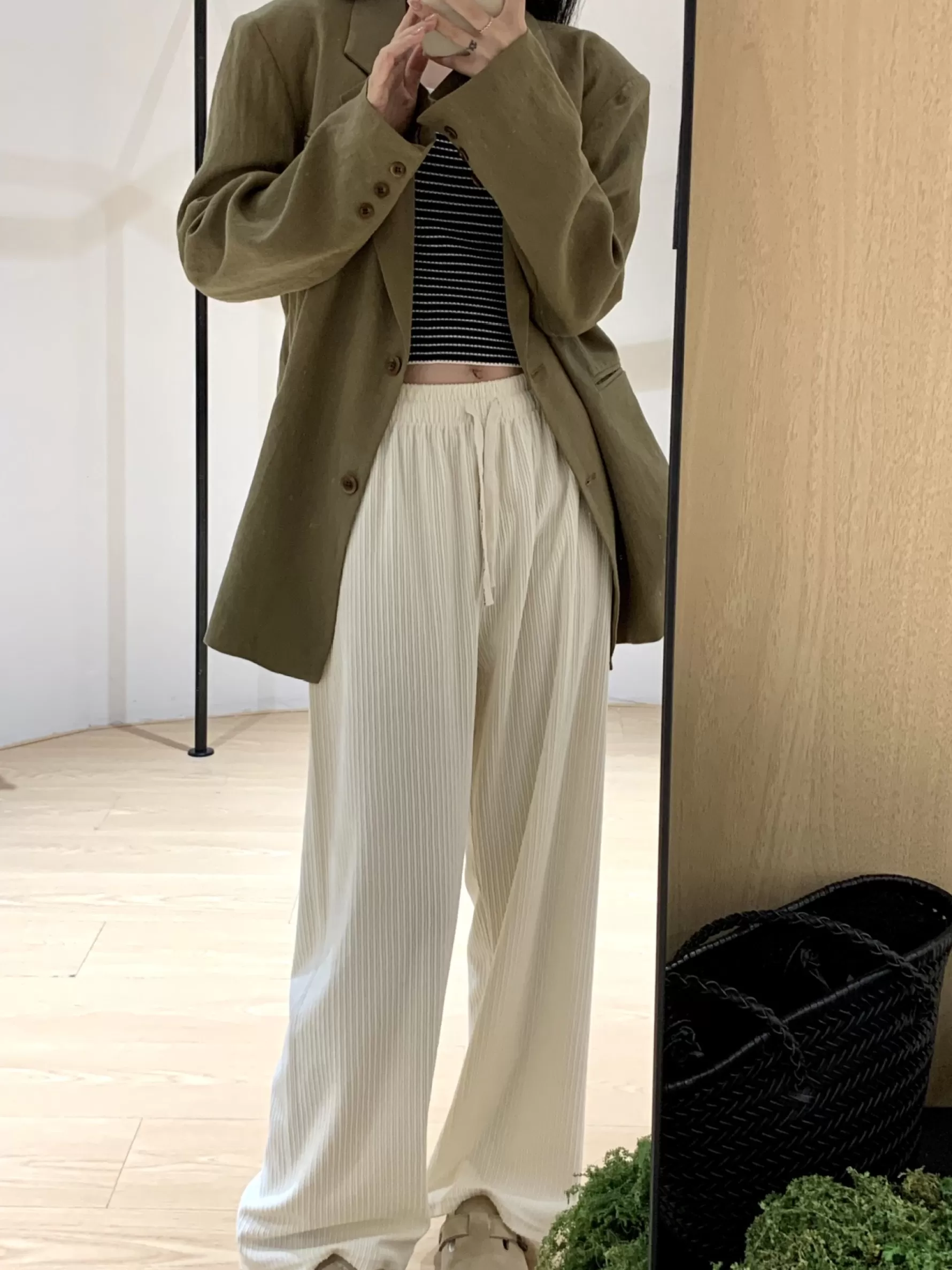 Jingus Versatile Wide Leg Pants-J.ING